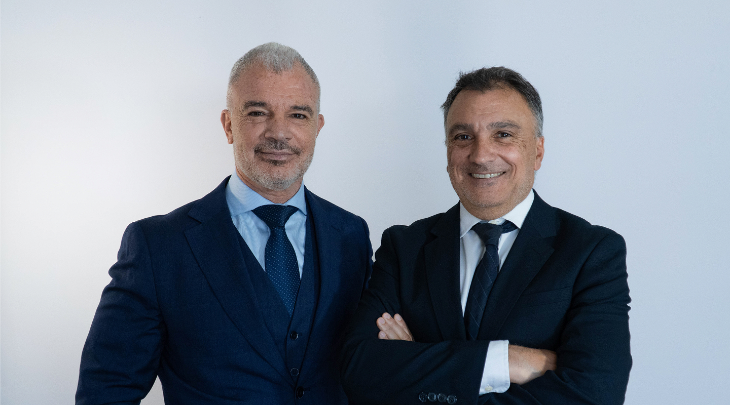 Retrato de Julio Facal y Gonzalo Yelpo, socios fundadores de Yelpo & Facal.